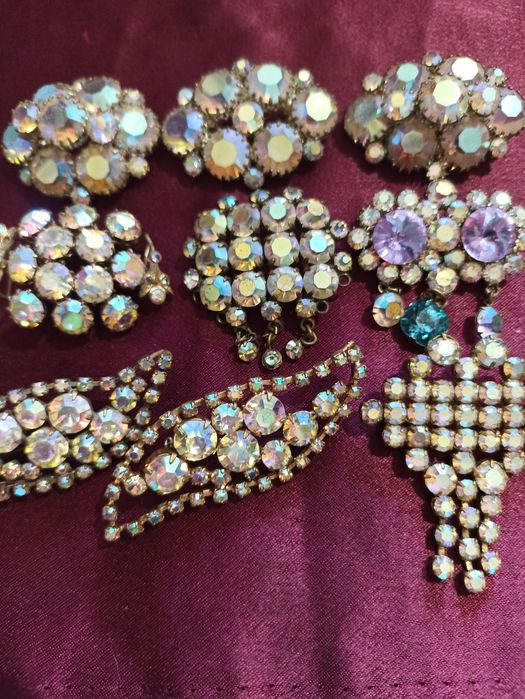 Брошь винтаж времен СССР,Аврора Бореалис.