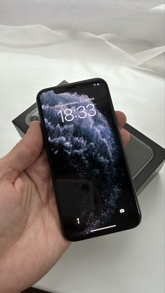 Продам Iphone 11 pro 256gb IOS 16 midnight green