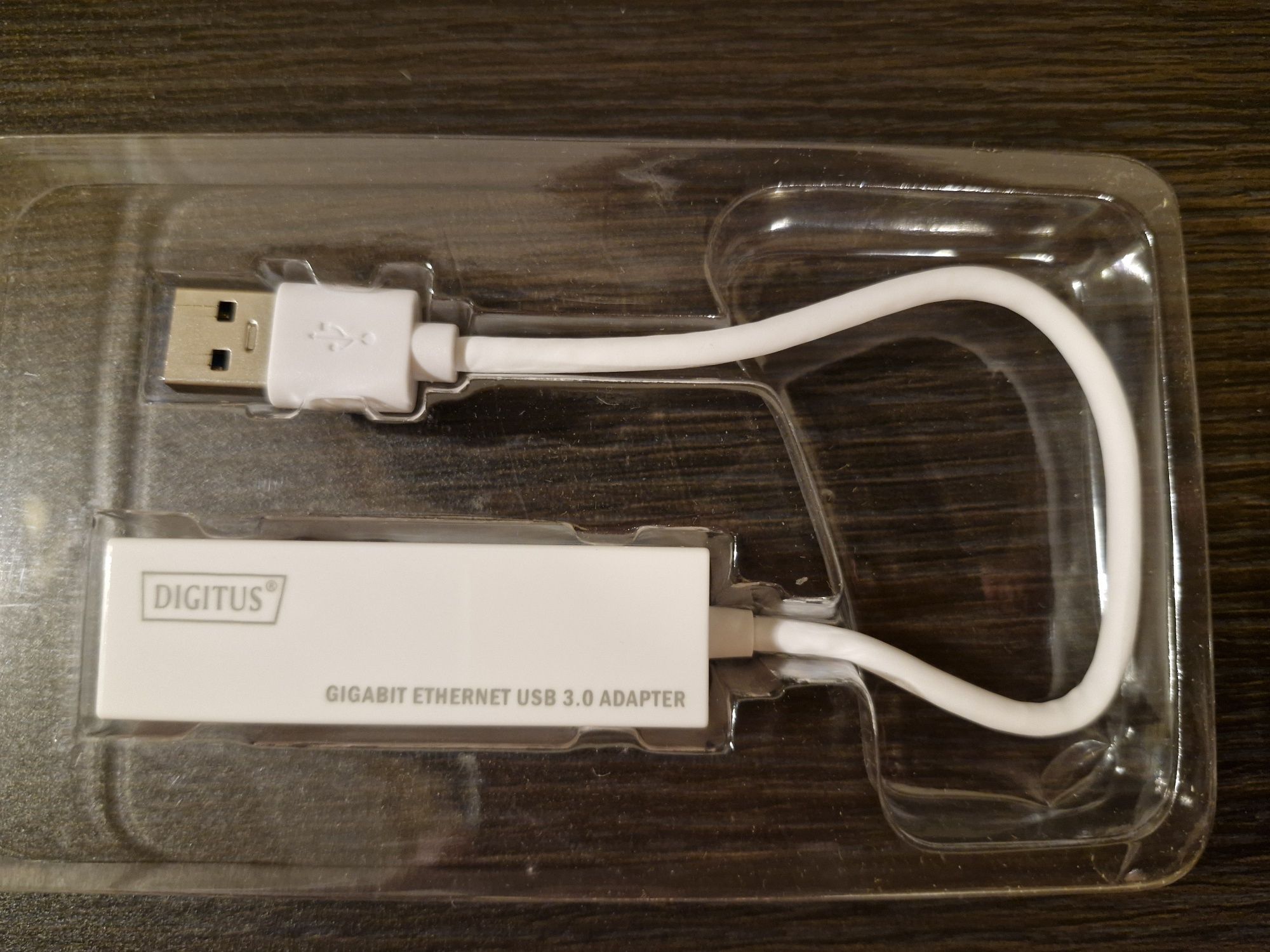 Digitus Karta sieciowa przewodowa USB 3.0 do Gigabit Ethernet 10/100/1