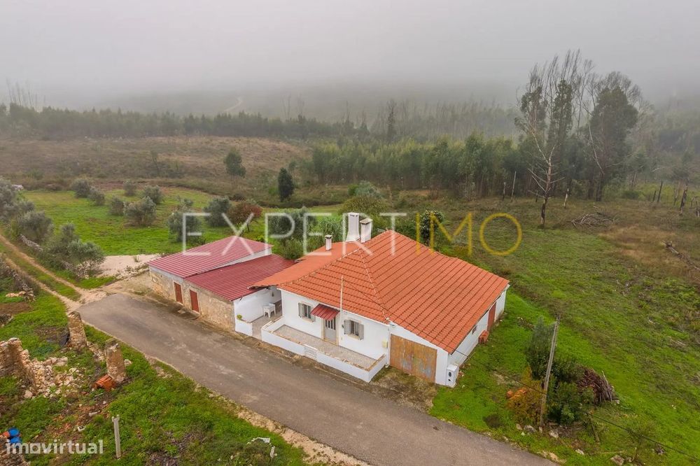 Moradia T2 || Terreno 9000m2 || Abiul