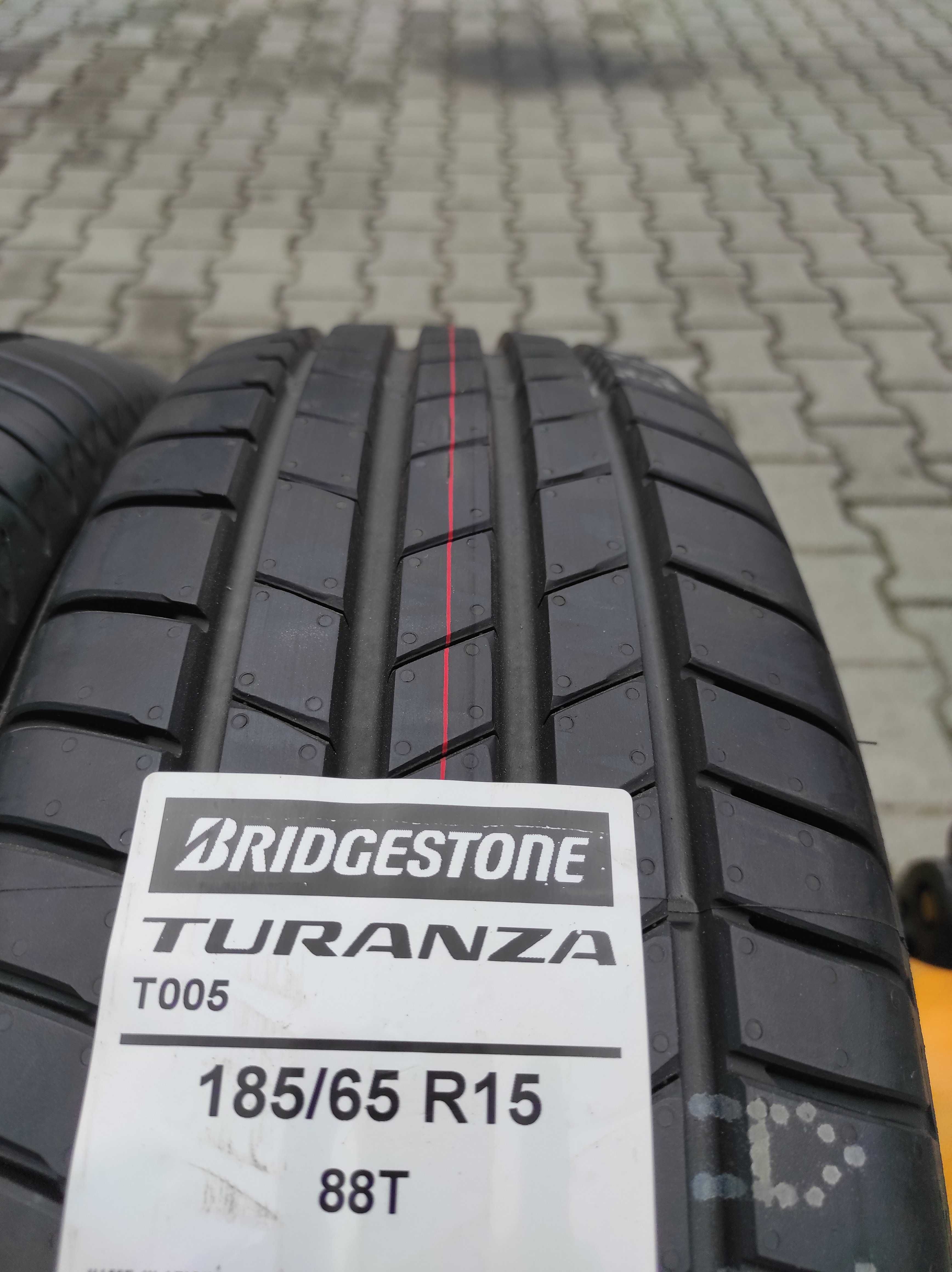NOWE opony letnie 4szt 185/65 R15 Bridgestone Turanza T005 WYSYŁKA