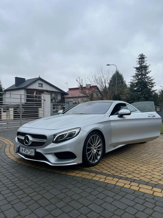 Mercedes-Benz Klasa S 500 4MATIC Coupé, 4-Matic, 2015r, Bezwypadkowy