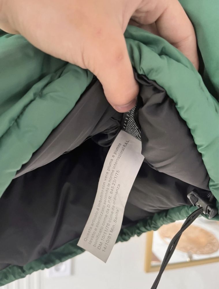 Kurtka TNF the north face nuptse 700 zielona green