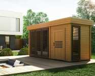 Sauna fińska zewnętrzna Azalia Promocja 50% rabatu Montaż + Prezenty