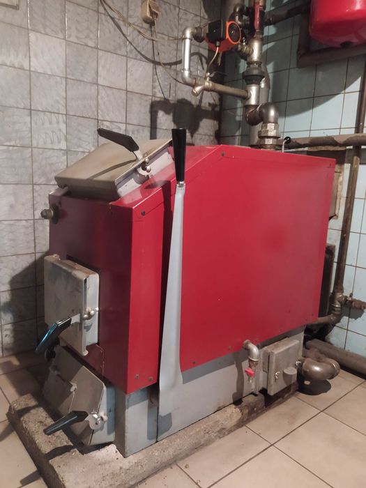Części do pieca c.o. na drewno, węgiel, używany.