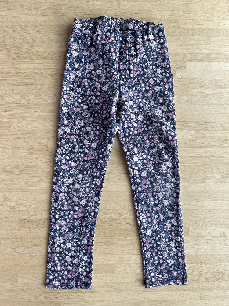 Ciepłe legginsy H&M rozmiar 134 cm, 8-9 lat