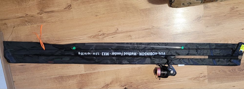 Wędka robinson mx3 method feeder 3m 35g picker