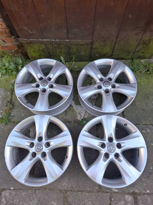 Oryginalne Alufelgi Opel Astra J Zafira C 17" 5x115 ET44 7jx17
