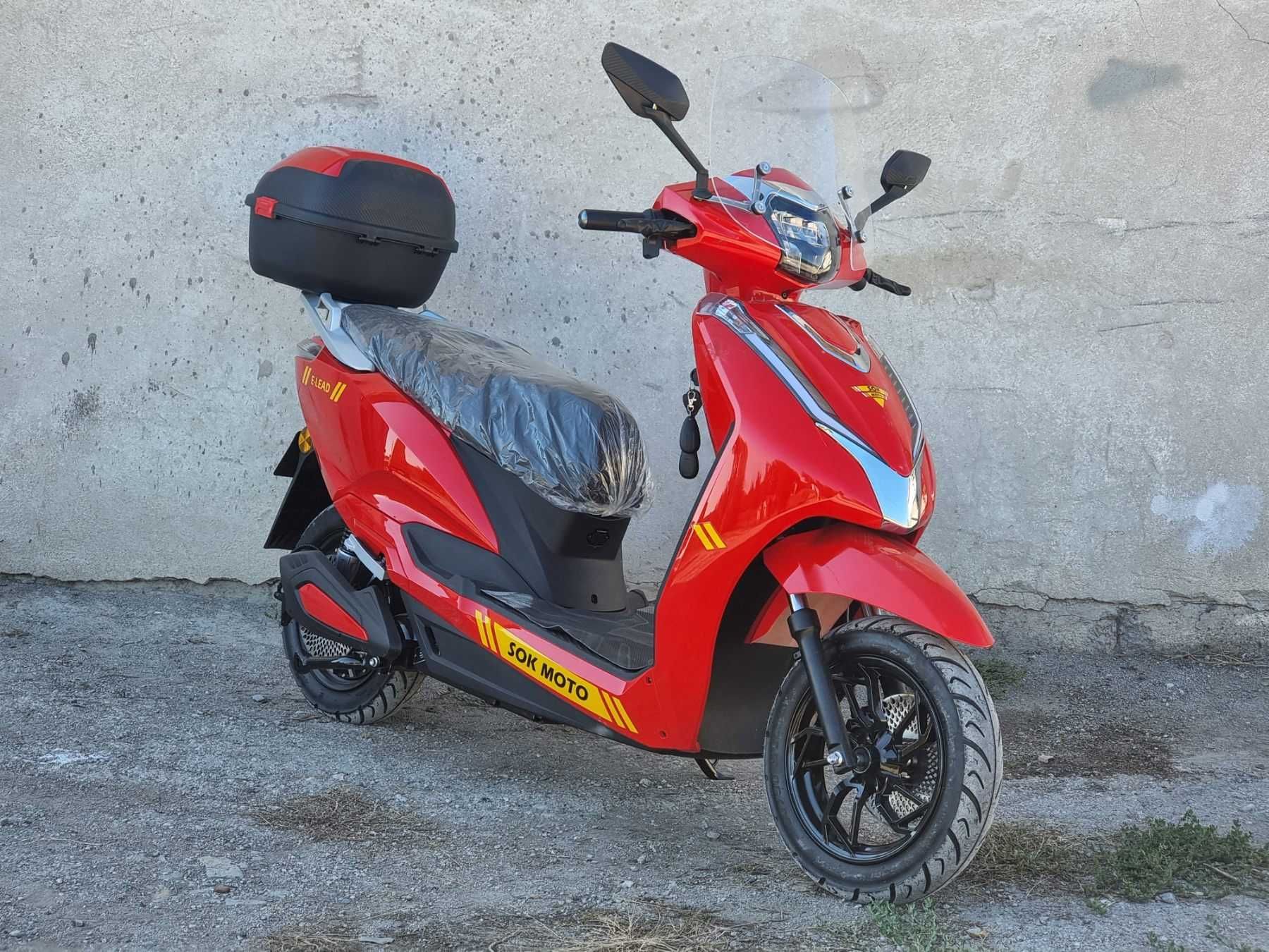 Електроскутер SOKMOTO E-LEAD 2000W 72V32A