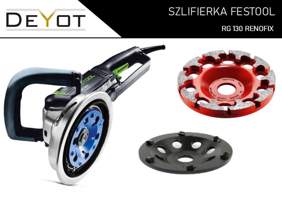 WYNAJEM Szlifierka Festool RG 130 Renofix WYPOŻYCZALNIA