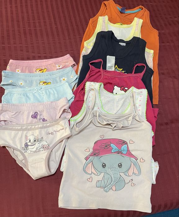 Пакет речей та взуття для дівчинки 4-5 років