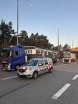 Przewóz domków holenderskich. Holandia. Belgia