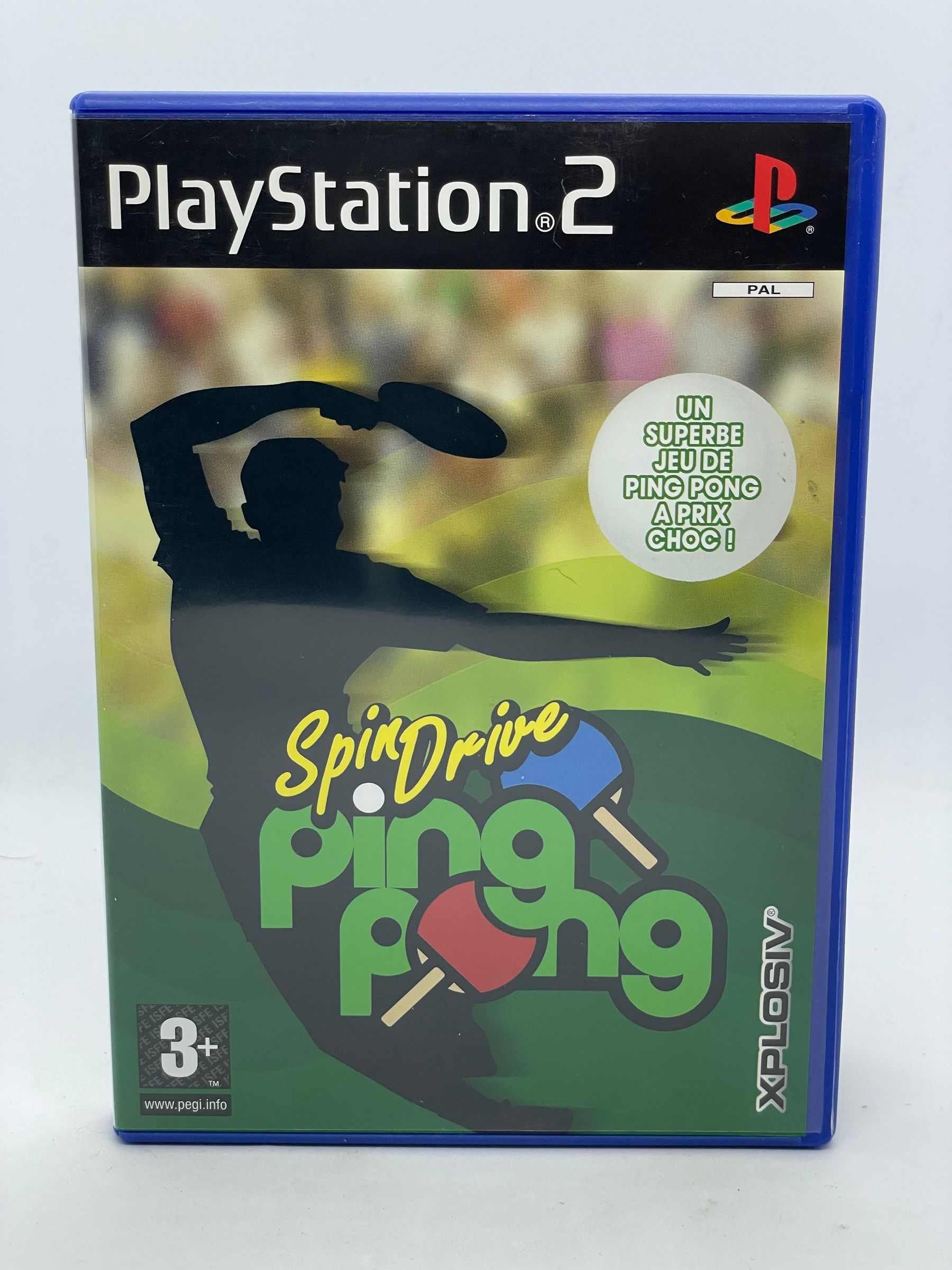 SpinDrive Ping Pong PS2 Po Angielsku