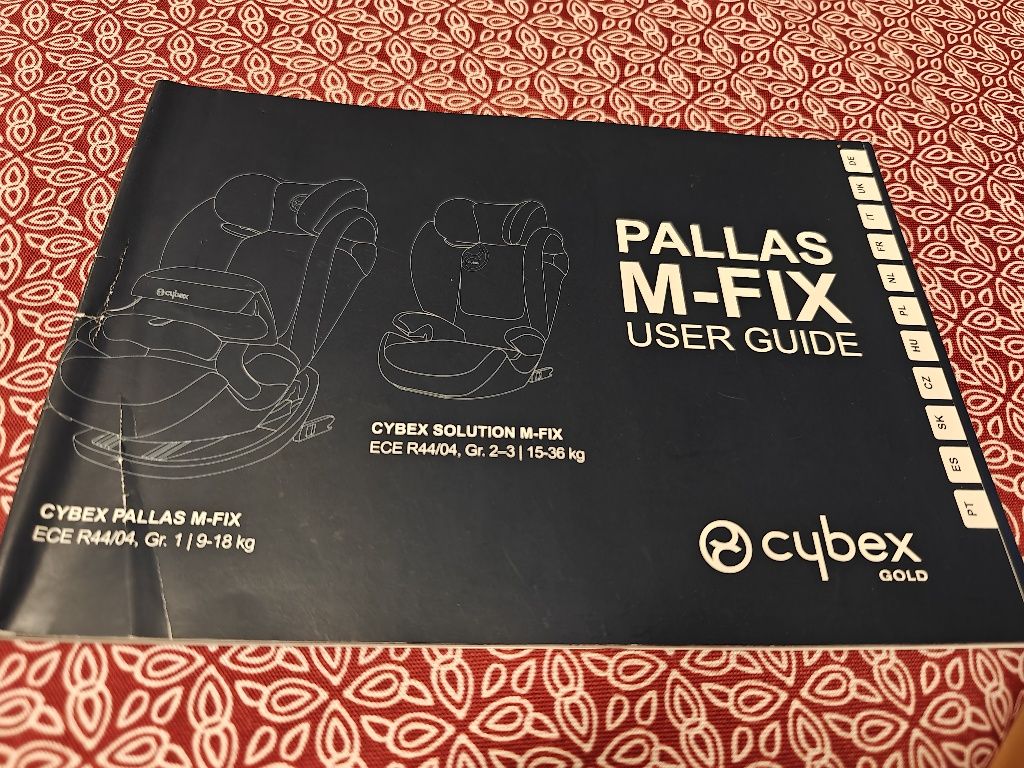 Cadeira auto criança Cybex Gold Pallas M-Fix