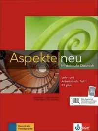 Aspekte neu b1+ lb + ab teil 1 + cd + online - praca zbiorowa