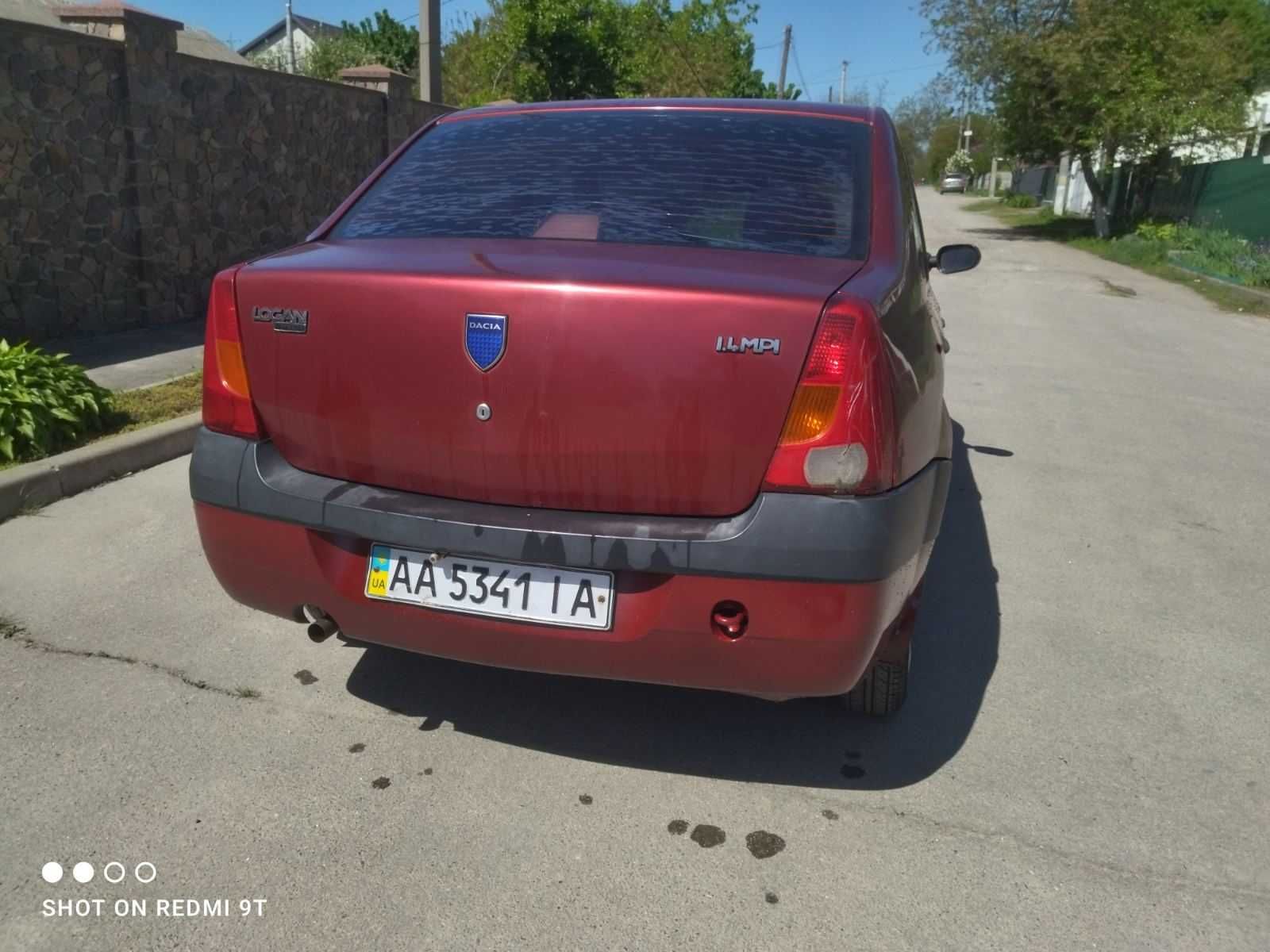 Dacia Logan MPI 1.4 на газу.