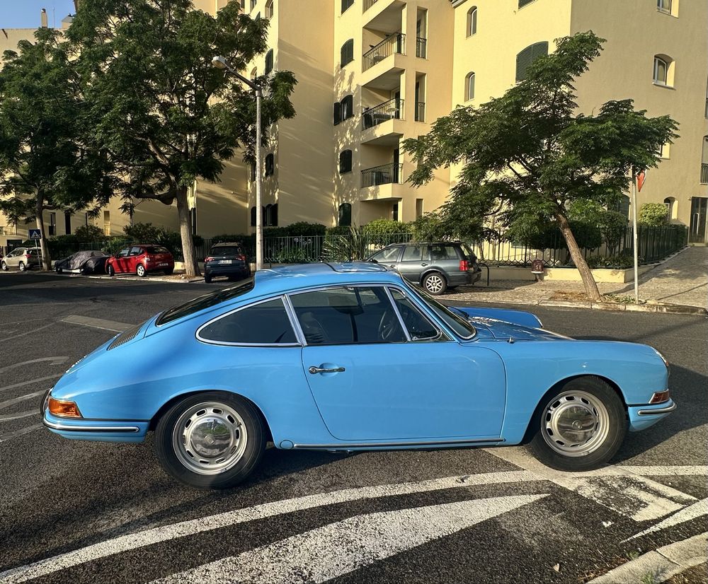 Porsche 912 – 1967 – Azul Riviera, Clássico Impecável