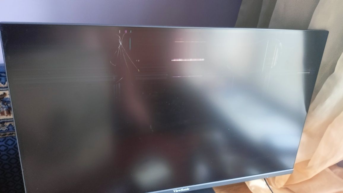 Монітор ViewSonic VA2715-2K-MHD, 27", пошкоджена матриця