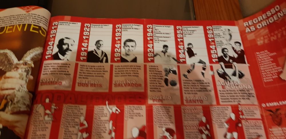 Revista especial o Século do Benfica  1904  /  2004