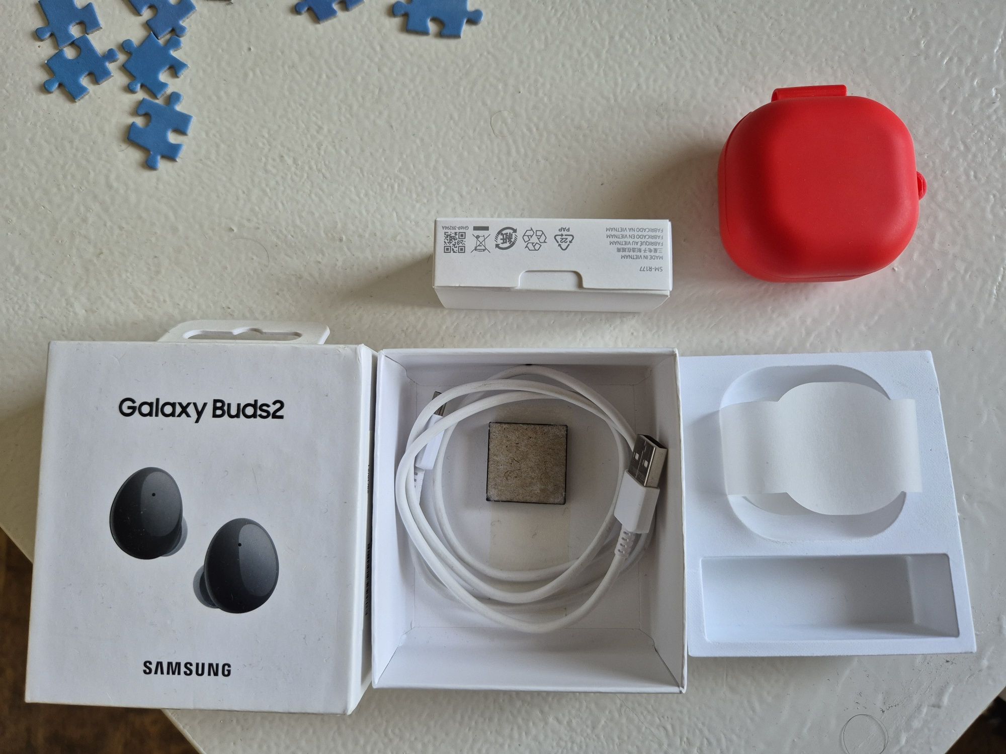 Навушники з шумодавом Samsung Galaxy Buds 2 - Graphite (2022)