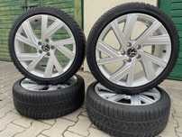 Felgi Alufelgi 18” VW 5x112 Oryginał + Opony Pirelli