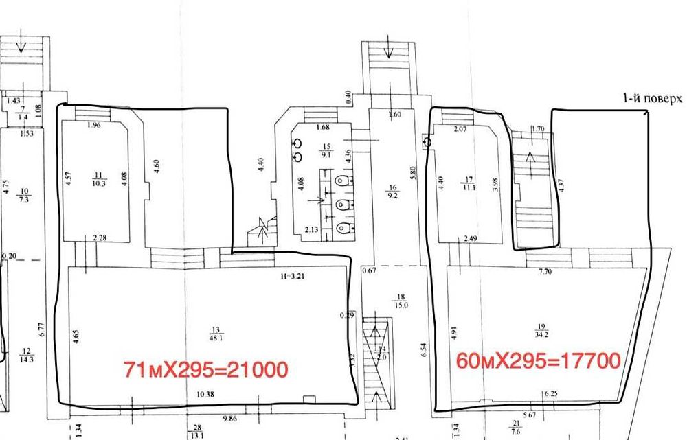 Оренда ОФИС/МАГАЗИН 60м2(опалення вкл в Ор) МетроКоннийРинок 200грн/м2