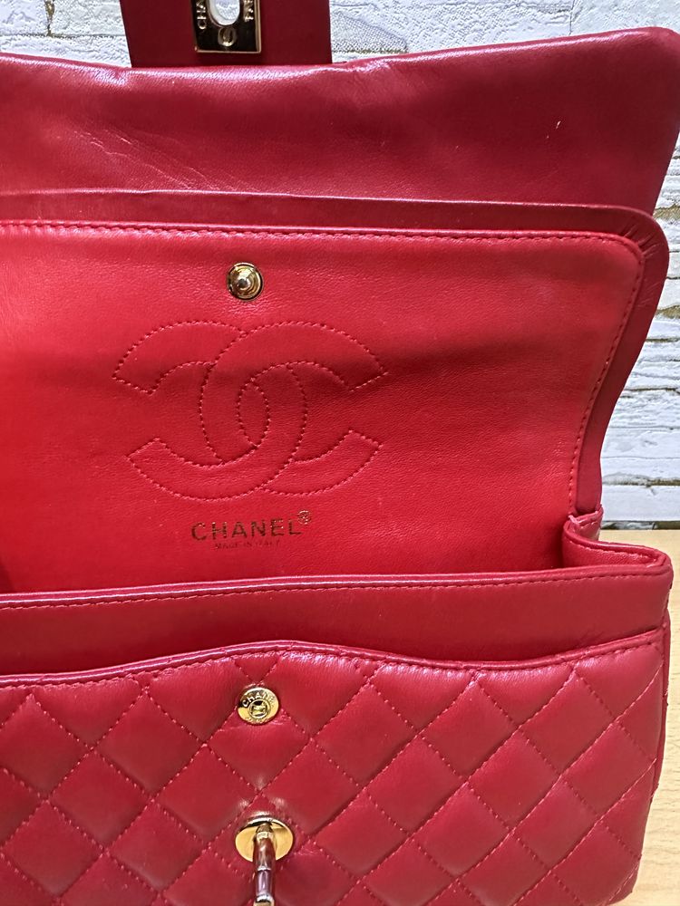 Сумка Chanel ( red ) Шанель оригінал