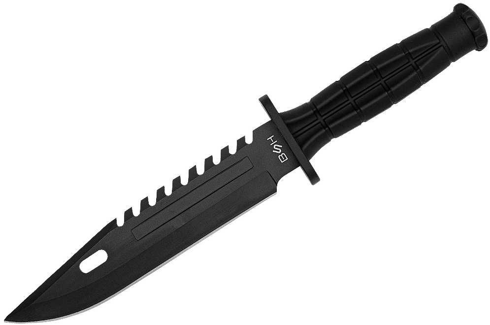 NOWY ⇒ Nóż taktyczny clip point stal 420 kabura survival RAMBO 322B