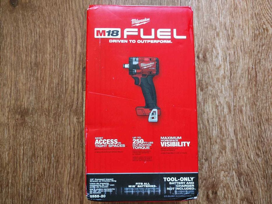 Аккумуляторный бесщеточный гайковерт Milwaukee Fuel M18 2855-20 1/2"