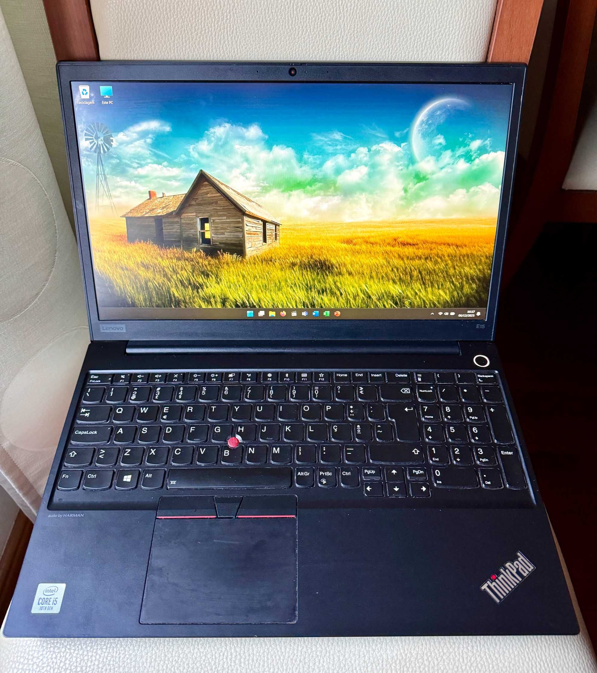 Lenovo ThinkPad E15 15.6"FHD/i5-10210u Quad Core/16Gb Ram/2 Discos=1TB