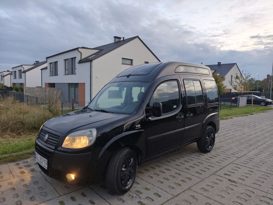 Fiat Doblo kamper 1,9jtd 5cio osobowy, dobry stan, super cena!!