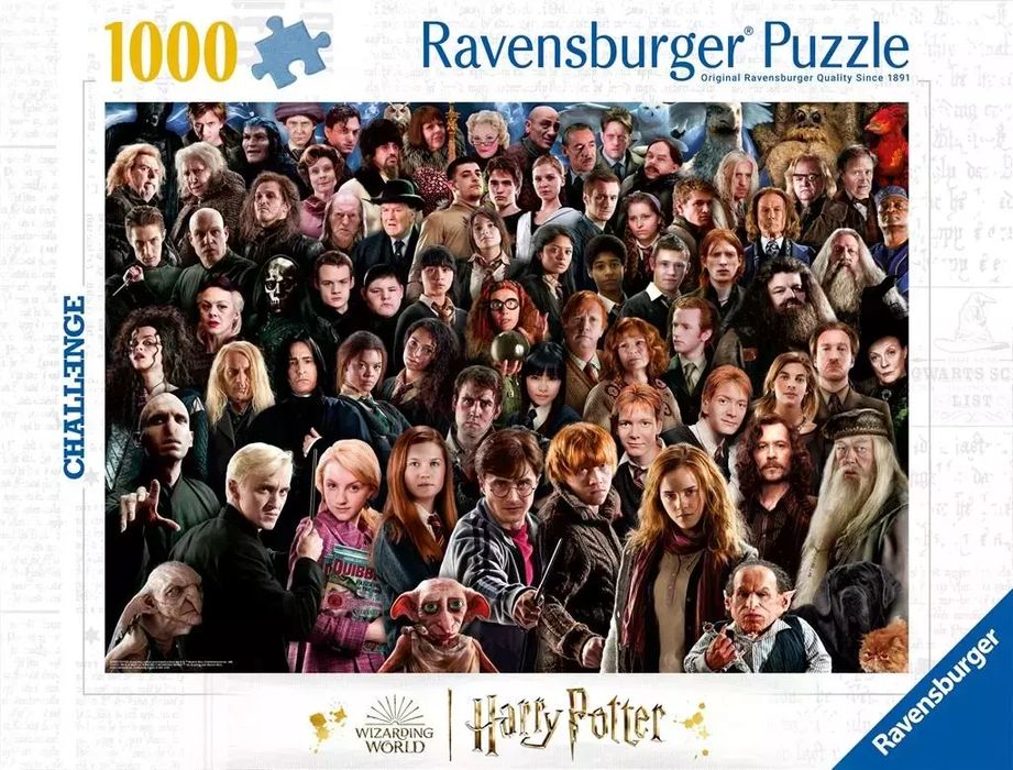 Puzzle 1000 Challenge. Harry Potter. Ravensburger