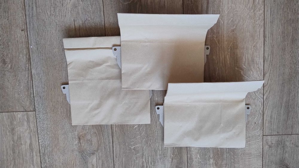 DEXTER / worki papierowe DXKR10 / 12L / 3 szt.