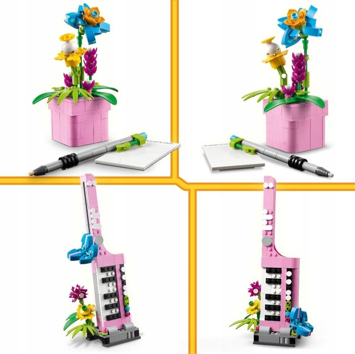 LEGO Creator 3 w 1 Maszyna do pisania z kwiatami 31169