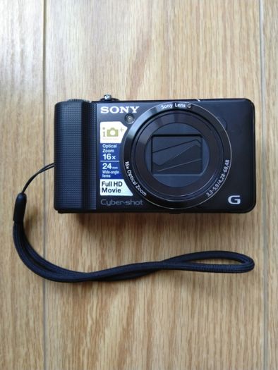 máquina fotográfica compacta Sony + tripé Sony + acessórios