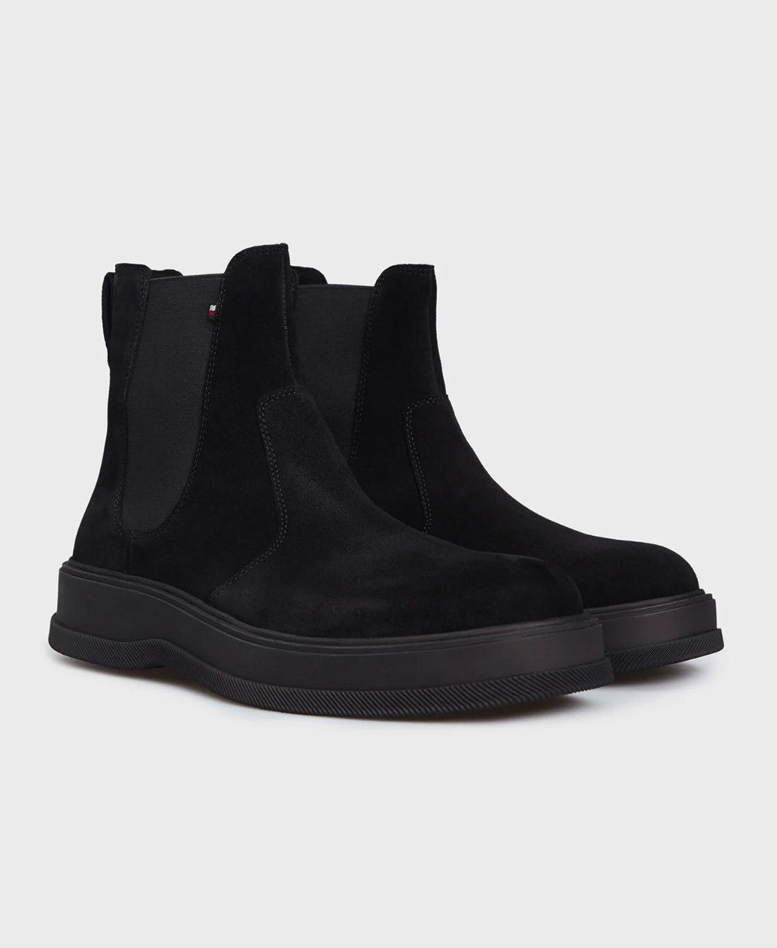 Чоловічі челсі Tommy Hilfiger TH Everyday Core Suede Chelsea 42 Ориг