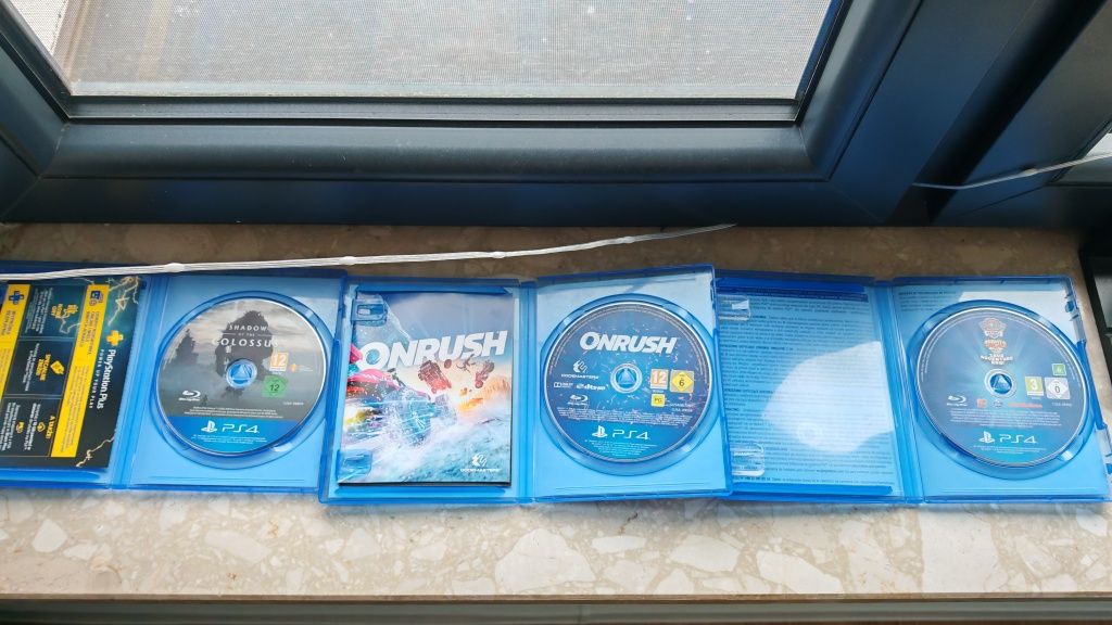 Zestaw 3 Gier Ps4.