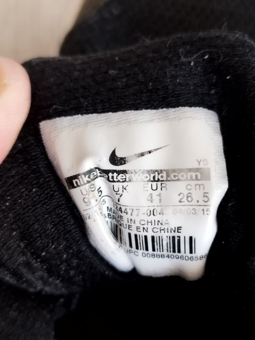 R.41 Nike półbuty sportowe damskie czarno różowe