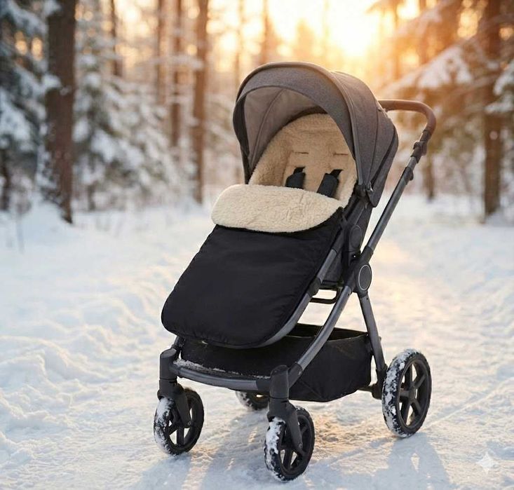 Śpiworek dla dziecka do wózka fotelika sanek wełna śpiworki, ciepłe