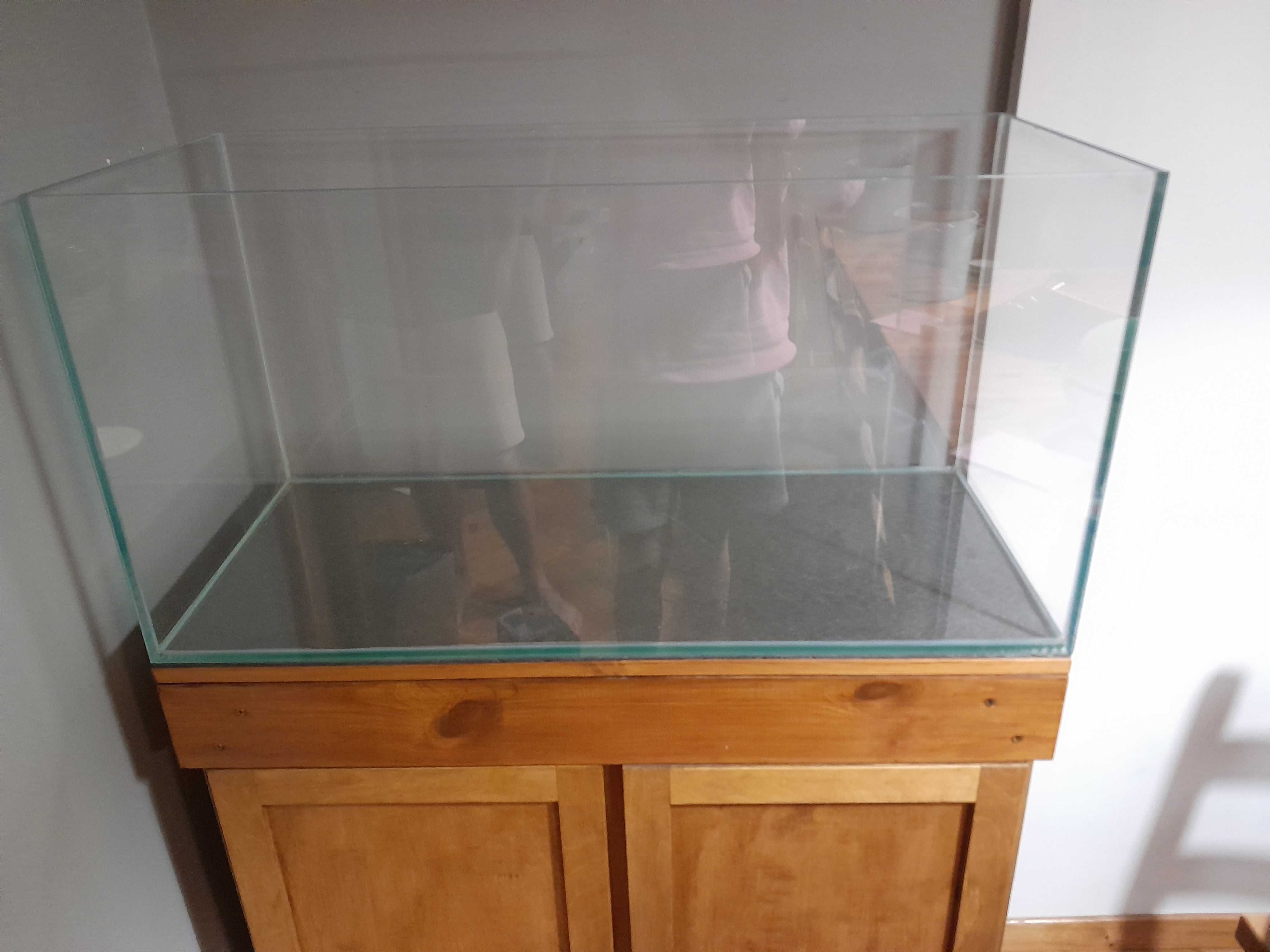 Akwarium z szafką 120 l