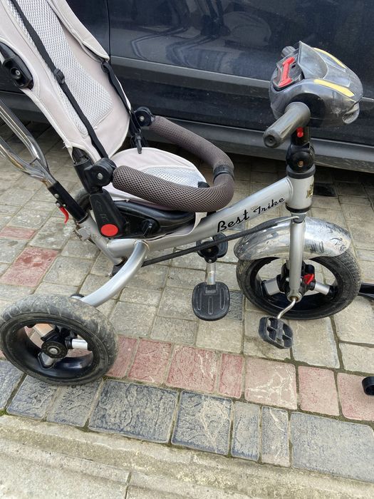 Дитячий велосипед з батьківською ручкою