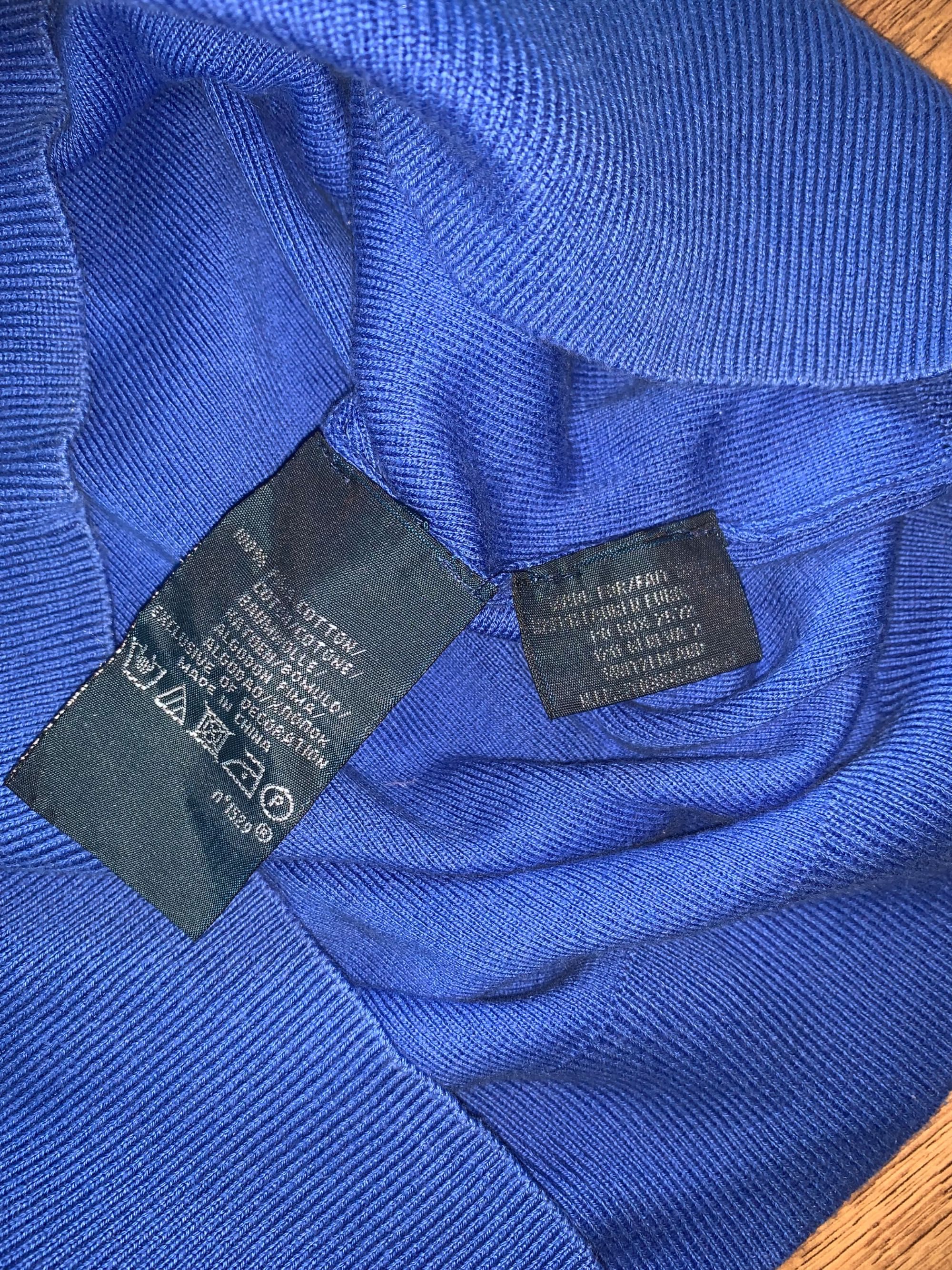 Ralph Lauren sweter męski w serek L