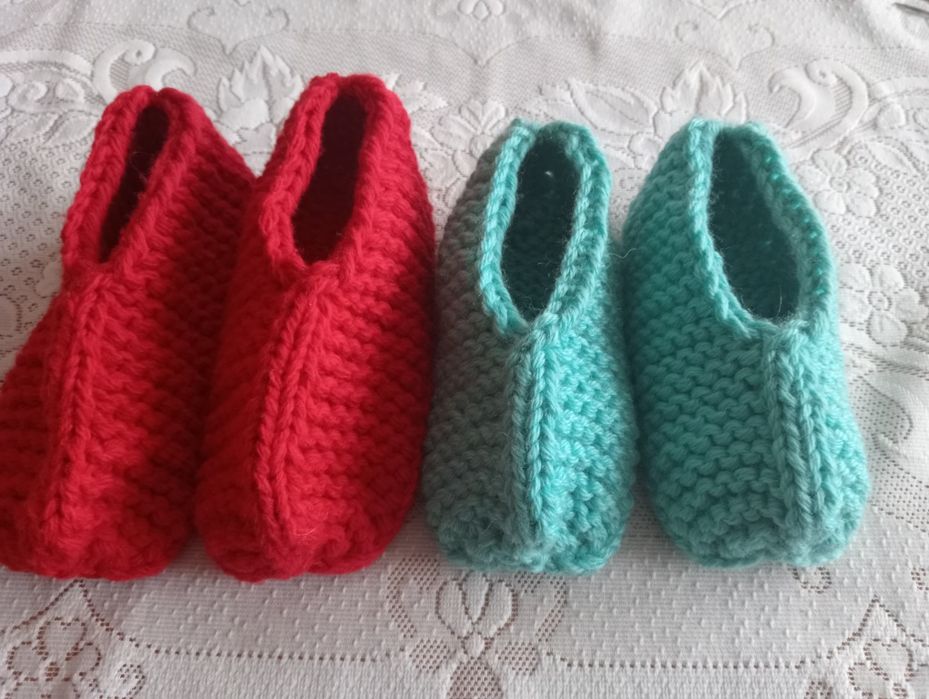 2 pary kapci z wełną 38-42