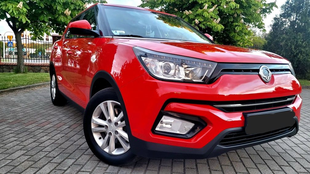 HIT!SSANGYONG Tivoli 1.6 z GAZEM!Piękny na zewnątrz!Jak NOWY Środek!