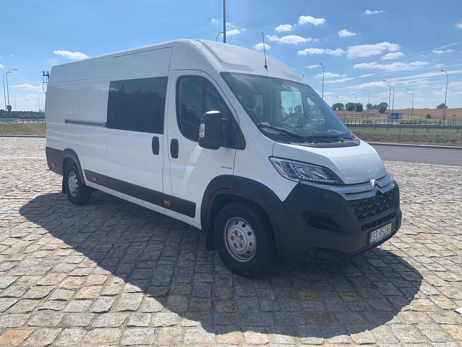 Citroen Jumper Brygadówka wynajem z wykupem w kwocie od 3390zł BEZ BIK