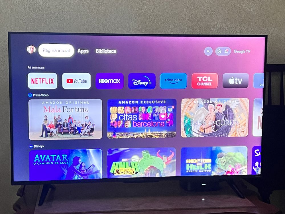 TV TCL 43 Polegadas 3 mês de uso