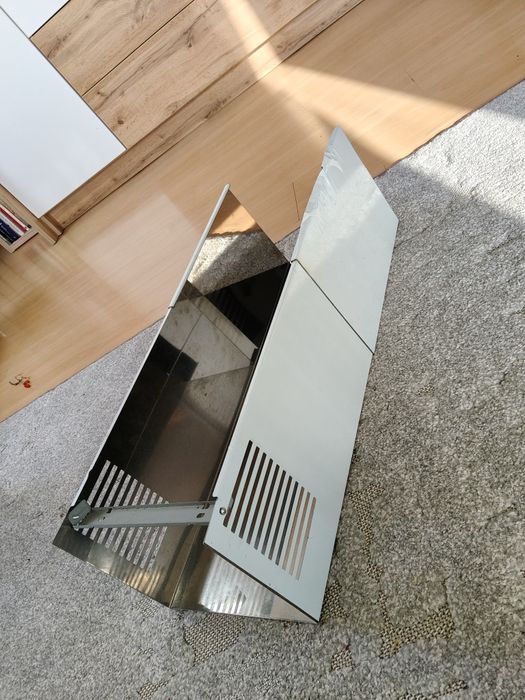 Maskownica kanał komin  obudowa do okapu 23.5cm szer x 19.5 glęb.