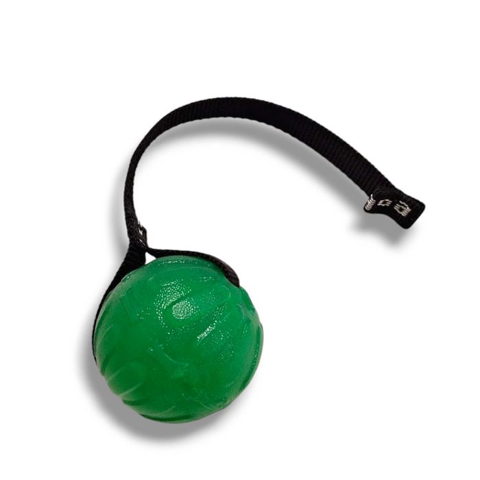 Piłka dla psa z rączką STARMARK Treat Dispensing CHEW BALL- medium