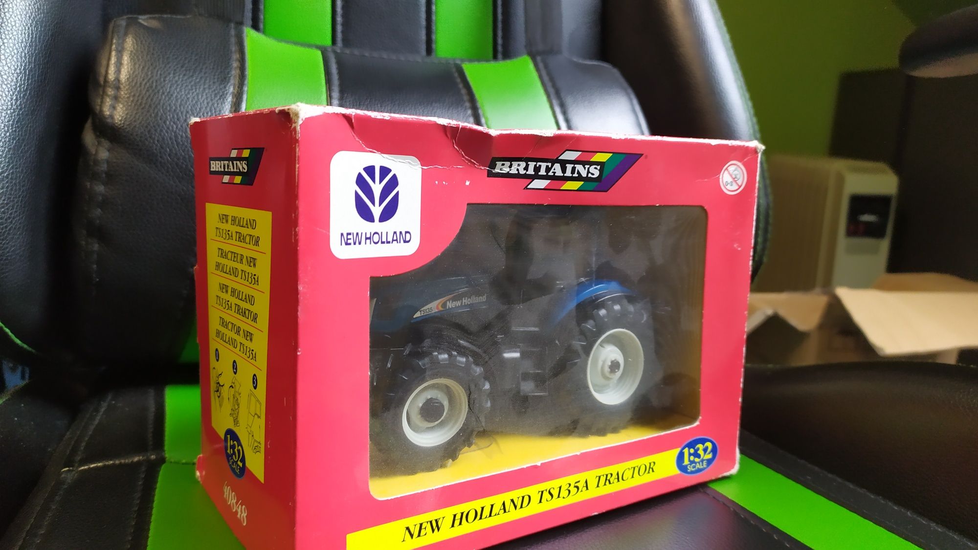 Traktor new Holland ts 135 britains jak siku wiking joal 1:32