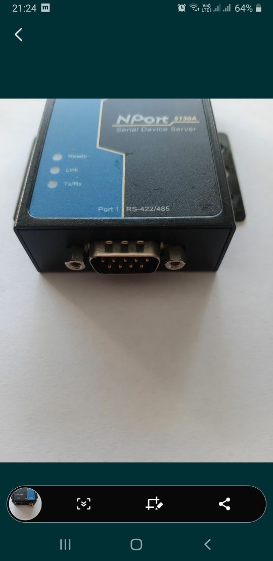 Moxa 5130A  z zasilaczem